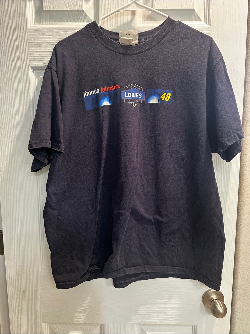 Jimmie Johnson Lowe's 48 Navy Short-Sleeve Graphic Tee